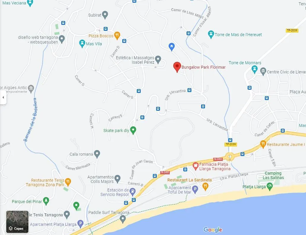 Apartment Acogedor Bungalow Park Florimar Tarragona